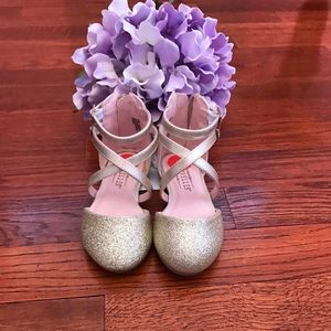 Toddler Girls' Gold Shoes